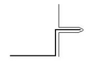Rys. lizg z zaczepem - widok z profilu (grafika 2KB)